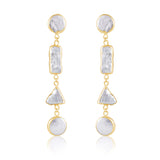 Tatiana Pearl Drop Earring Aaria Tees