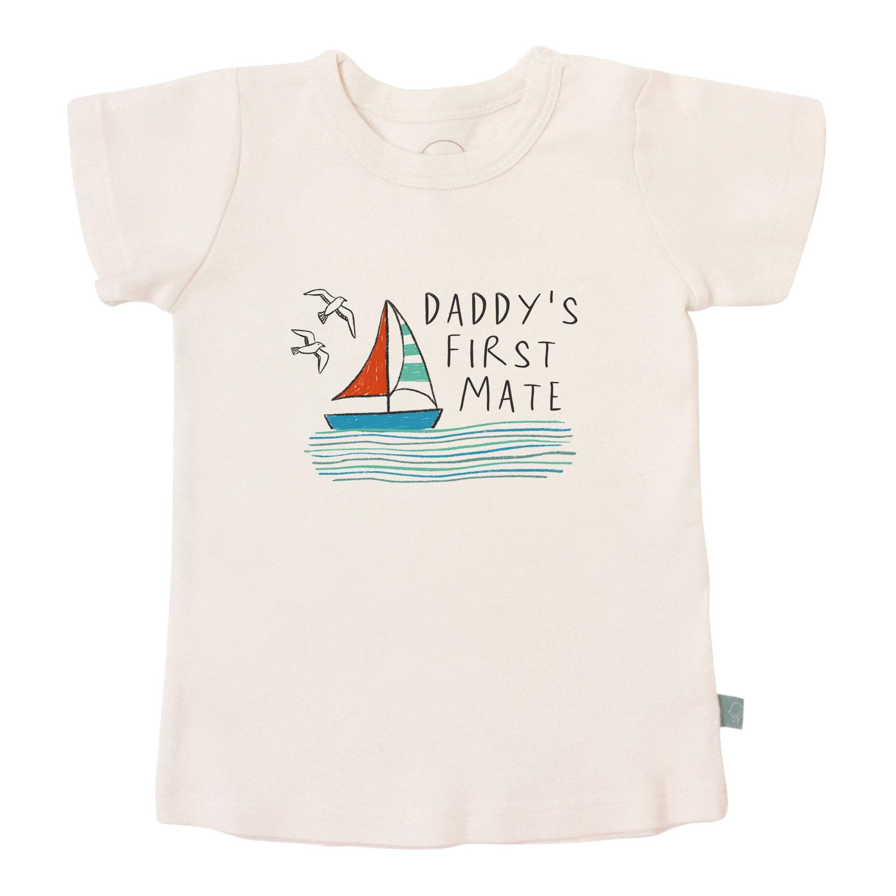 graphic tee | daddy's first mate - Aaria Tees Aaria Tees