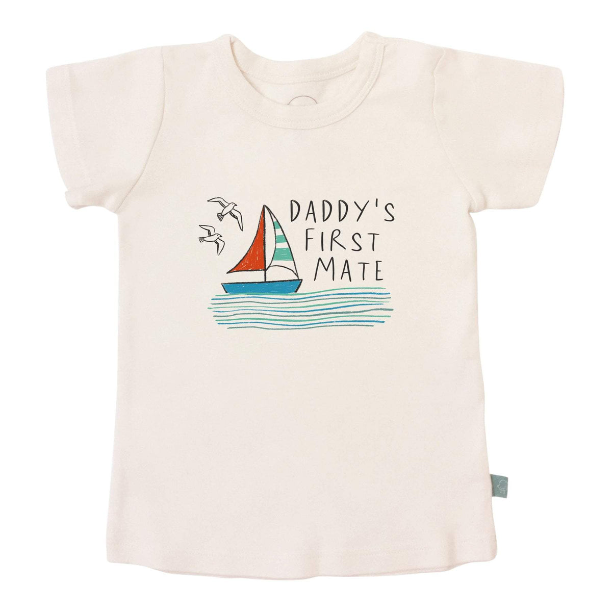 graphic tee | daddy's first mate - Aaria Tees