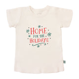 graphic tee | home for the holidays - Aaria Tees Aaria Tees