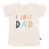 graphic tee | love dad - Aaria Tees Aaria Tees
