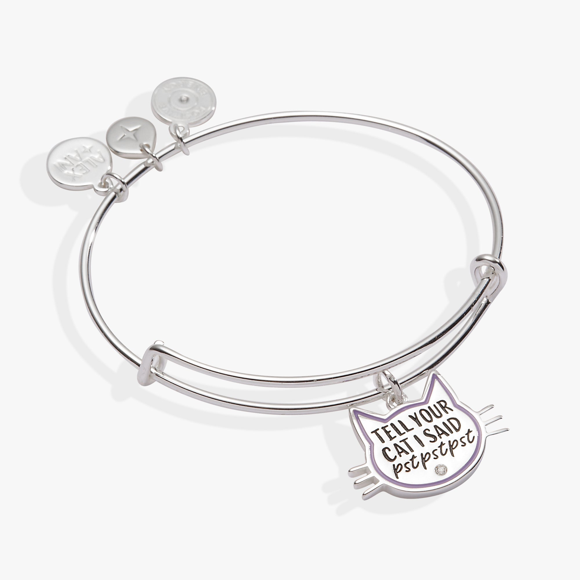 'Tell Your Cat I Said Pst Pst Pst' Bangle - Aaria Tees Aaria Tees
