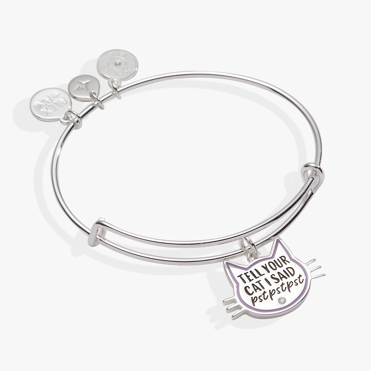 'Tell Your Cat I Said Pst Pst Pst' Bangle - Aaria Tees