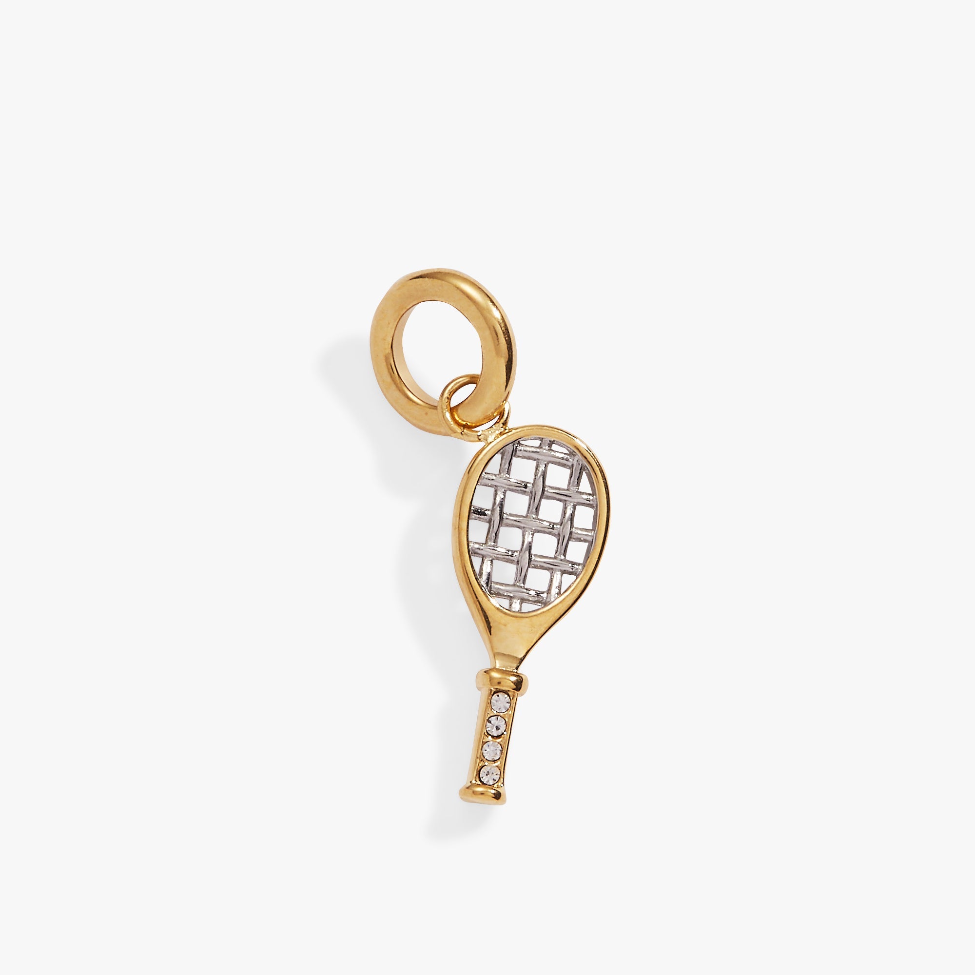 Tennis Racket Interchangeable Charm - Aaria Tees Aaria Tees
