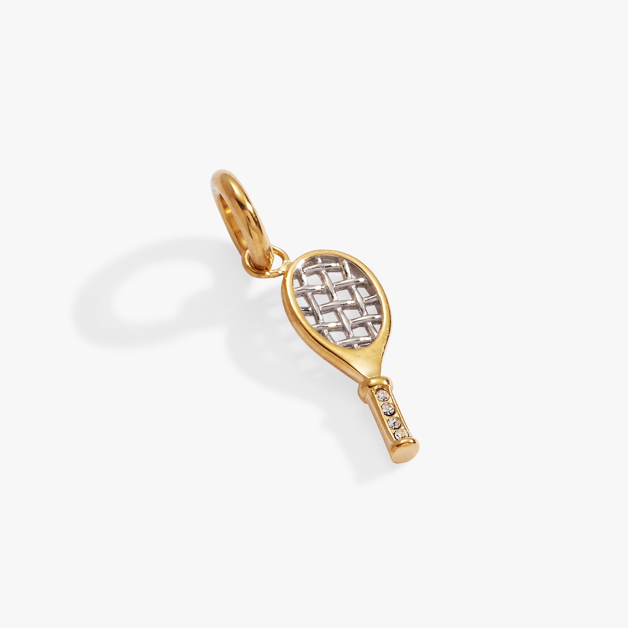 Tennis Racket Interchangeable Charm - Aaria Tees Aaria Tees