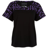Textile Traditions Printed Plum Top - Aaria Tees Aaria Tees