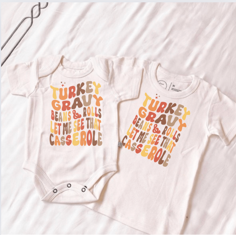 graphic bodysuit | turkey gravy casserole - Aaria Tees Aaria Tees