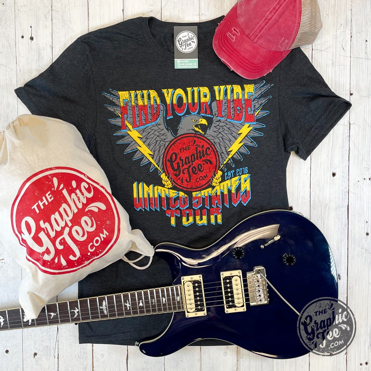 The Graphic Tee US Tour Concert Unisex Short Sleeve Tee - Aaria Tees