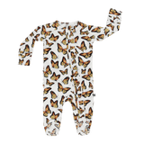 The Great Migration Ruffle Footie Aaria Tees