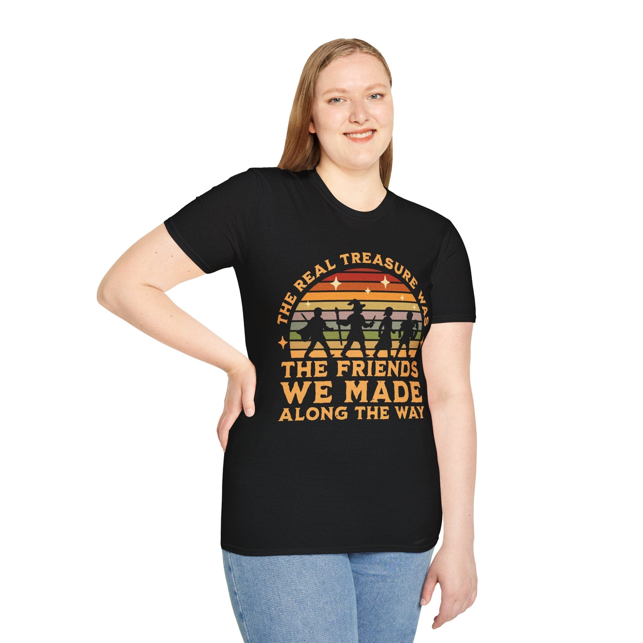 The Real Treasure Was the Friends We Made T-Shirt - Aaria Tees Aaria Tees