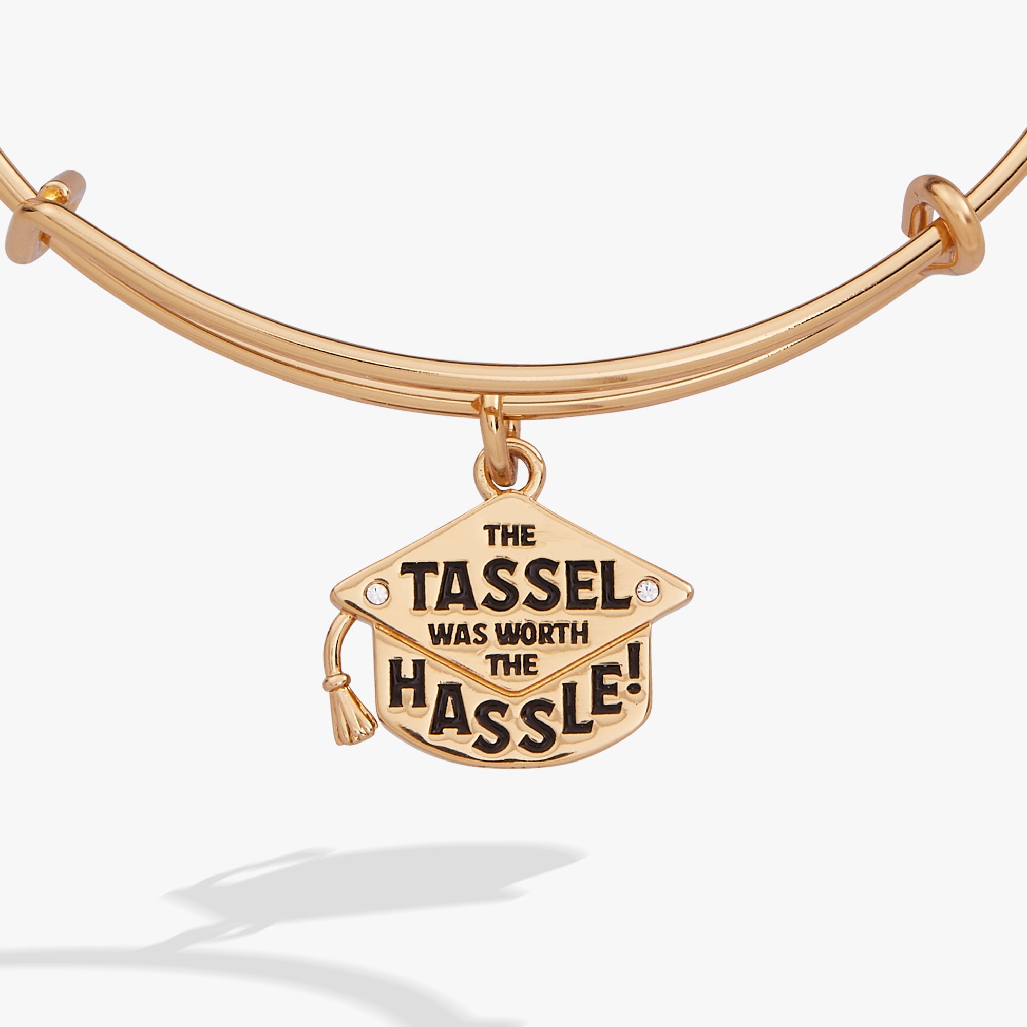 "The Tassel Was Worth The Hassle" Charm Bangle - Aaria Tees Aaria Tees