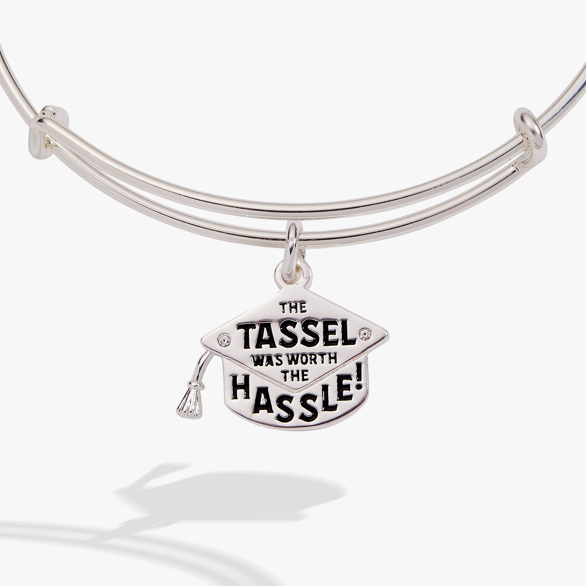 "The Tassel Was Worth The Hassle" Charm Bangle - Aaria Tees Aaria Tees