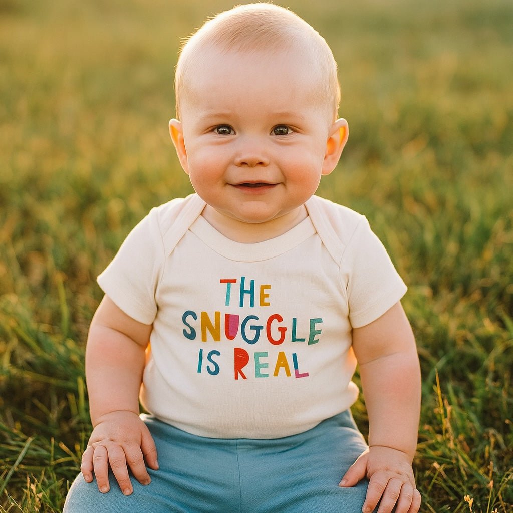 graphic bodysuit | snuggle - Aaria Tees Aaria Tees