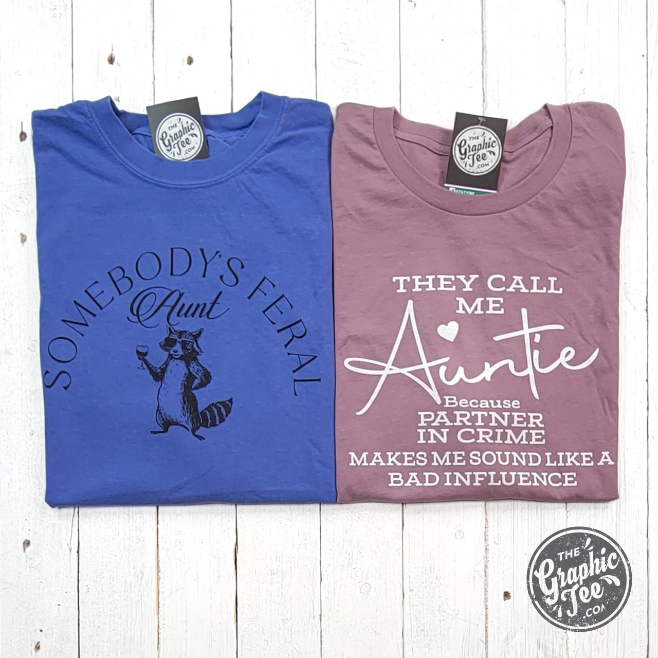 They Call Me Auntie Short Sleeve Tee - Aaria Tees Aaria Tees