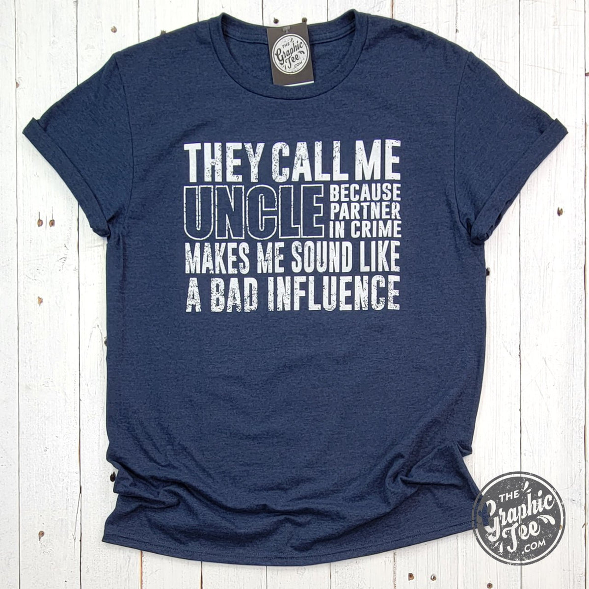 They Call Me Uncle Short Sleeve Tee - Aaria Tees