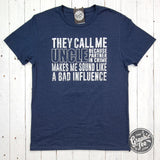 They Call Me Uncle Short Sleeve Tee - Aaria Tees Aaria Tees