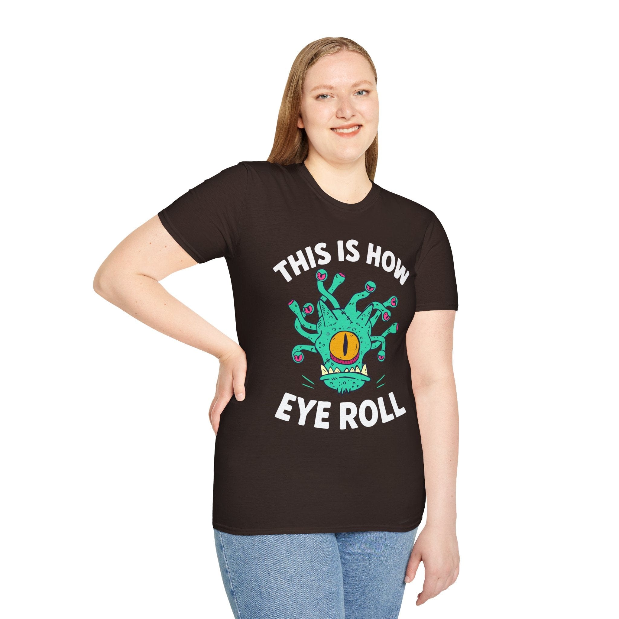 This Is How Eye Roll Beholder T-Shirt - Aaria Tees Aaria Tees