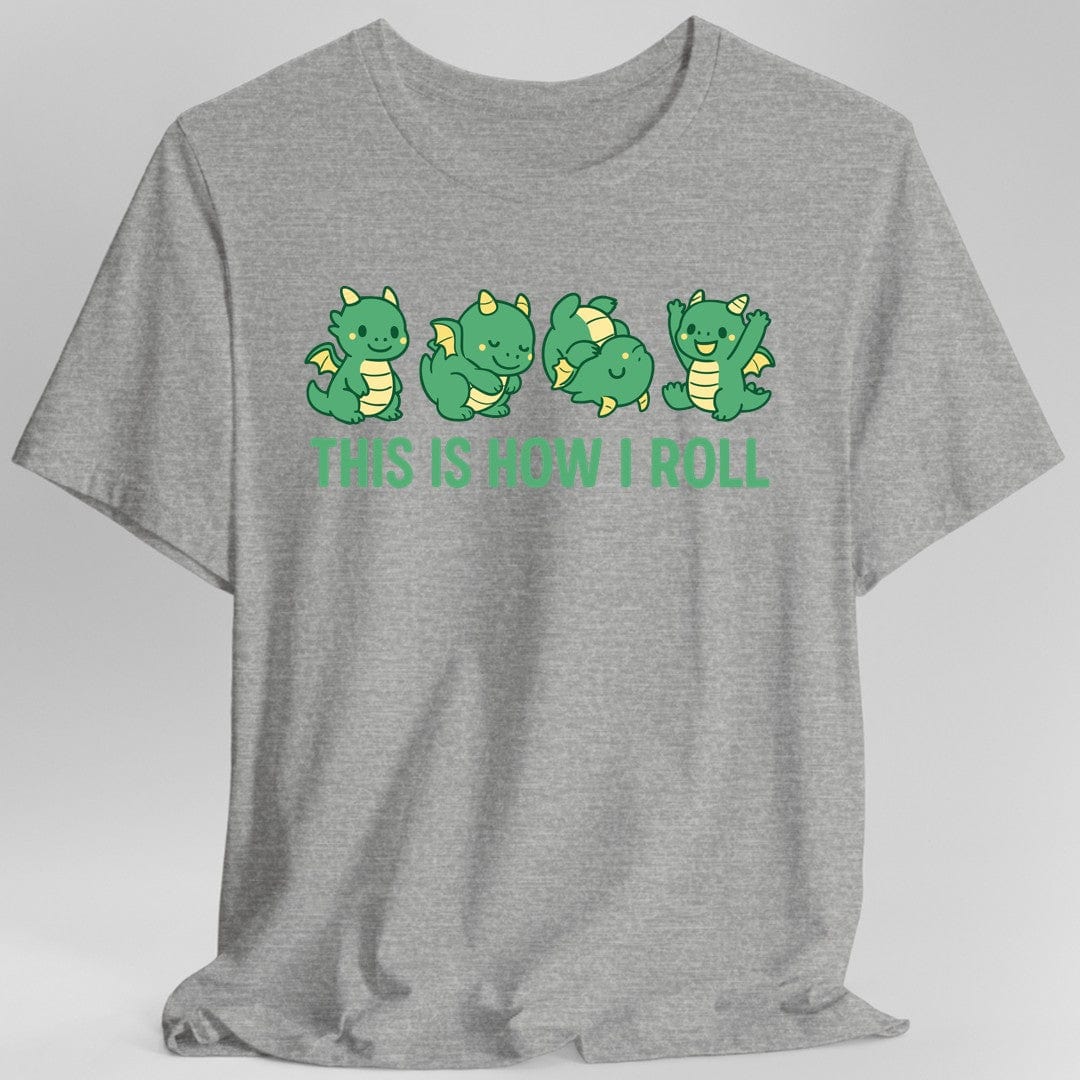 This Is How I Roll Dragon T-Shirt - Aaria Tees Aaria Tees