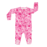 This Must Be Love Ruffle Footie Aaria Tees