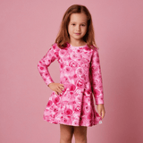 This Must Be Love Swirly Girl Dress Aaria Tees