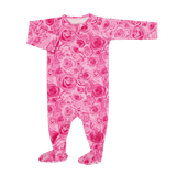 This Must Be Love Zipper Footie Aaria Tees