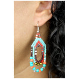 Three Cheers Beaded Earrings - Aaria Tees Aaria Tees