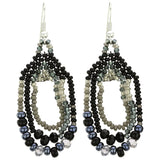 Three Cheers Beaded Earrings - Aaria Tees Aaria Tees