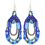 Three Cheers Beaded Earrings - Aaria Tees Aaria Tees