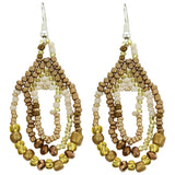 Three Cheers Beaded Earrings - Aaria Tees Aaria Tees
