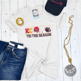 Tis The Season KC Natural Unisex Short Sleeve Tee - Aaria Tees Aaria Tees