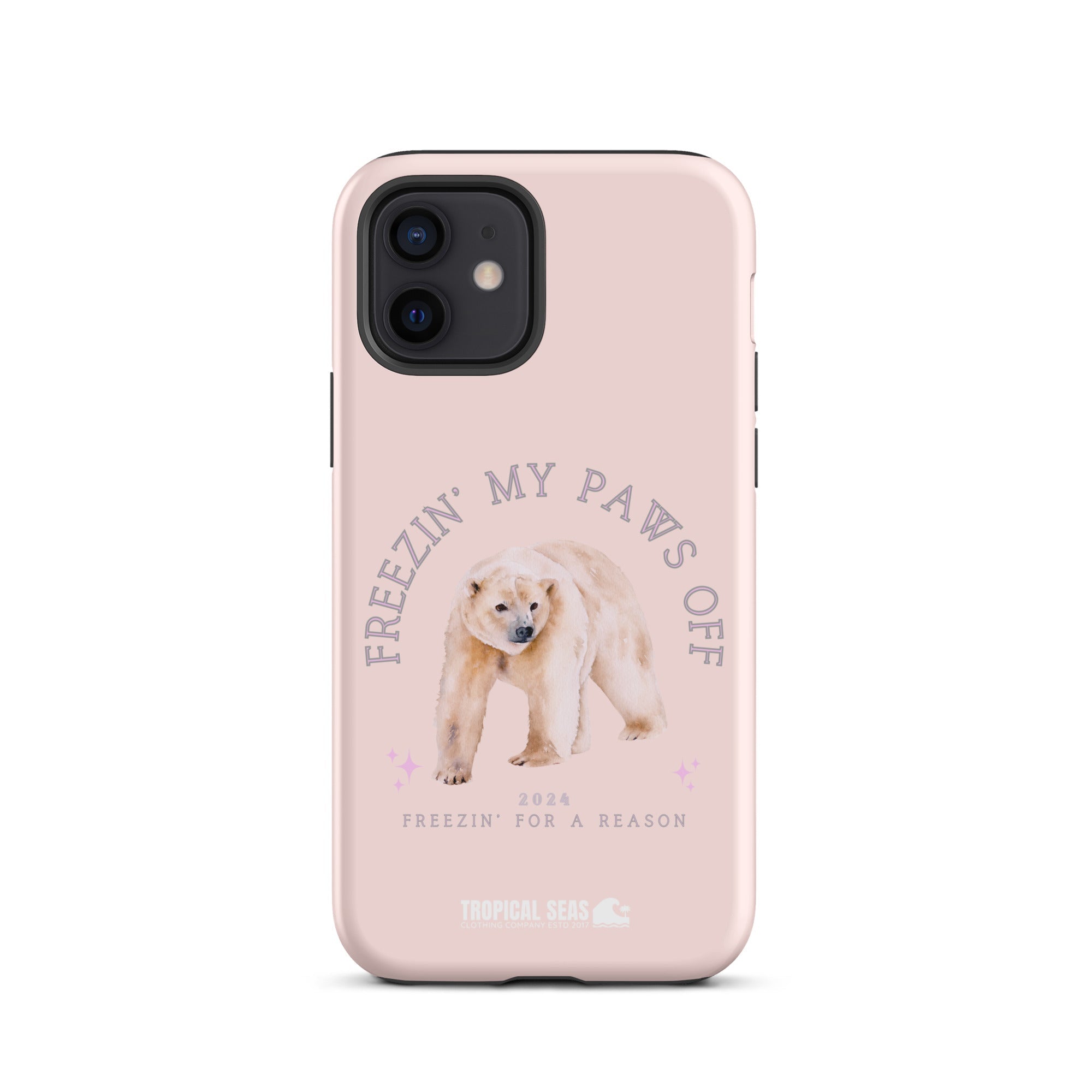 Polar Bear Freeze Tough Case for iPhone® - Aaria Tees Aaria Tees