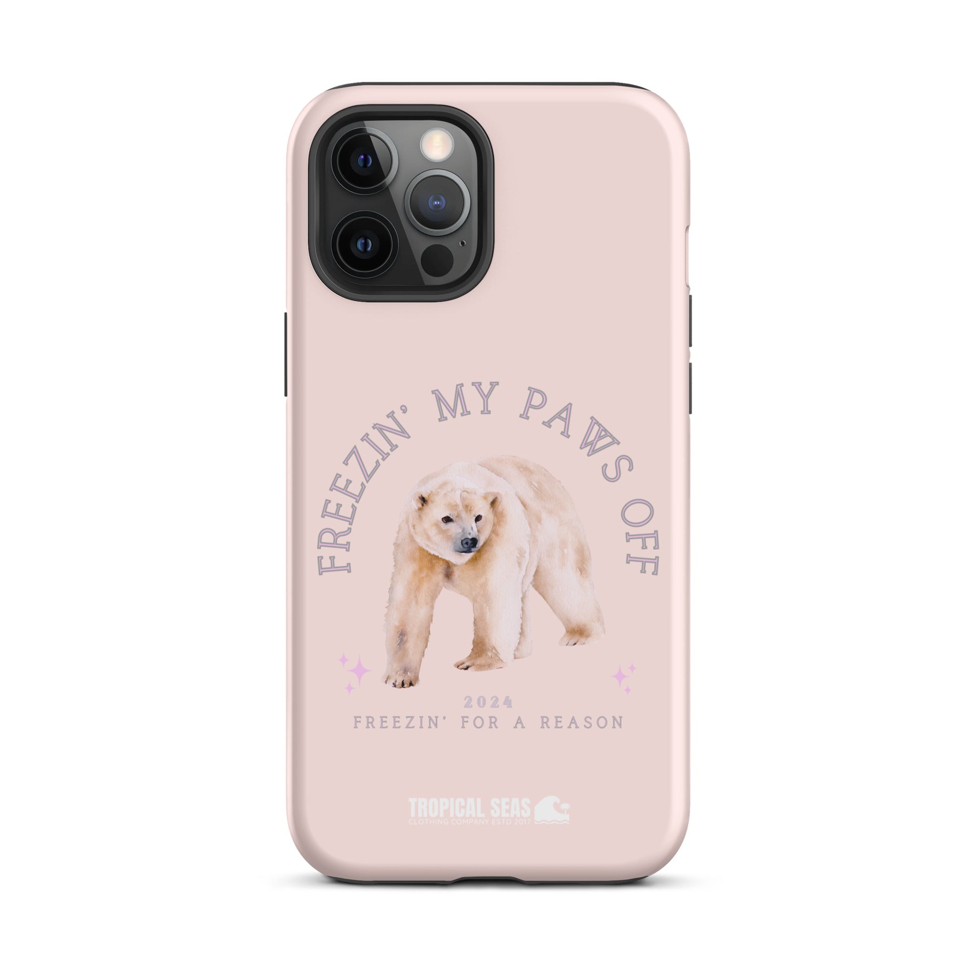 Polar Bear Freeze Tough Case for iPhone® - Aaria Tees Aaria Tees