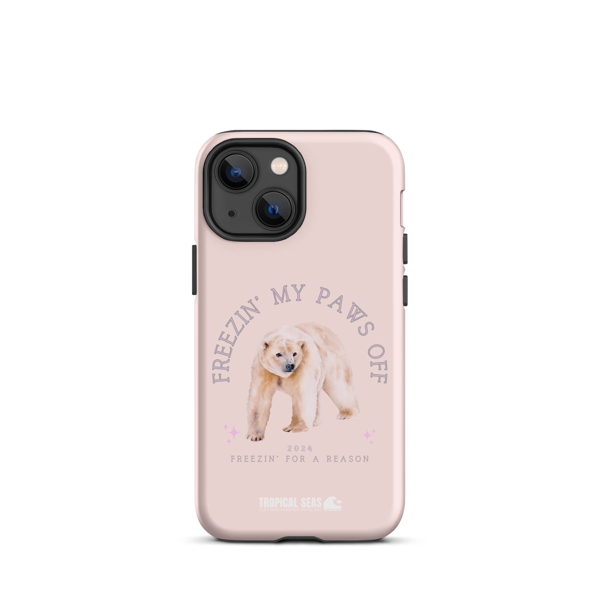Polar Bear Freeze Tough Case for iPhone® - Aaria Tees Aaria Tees