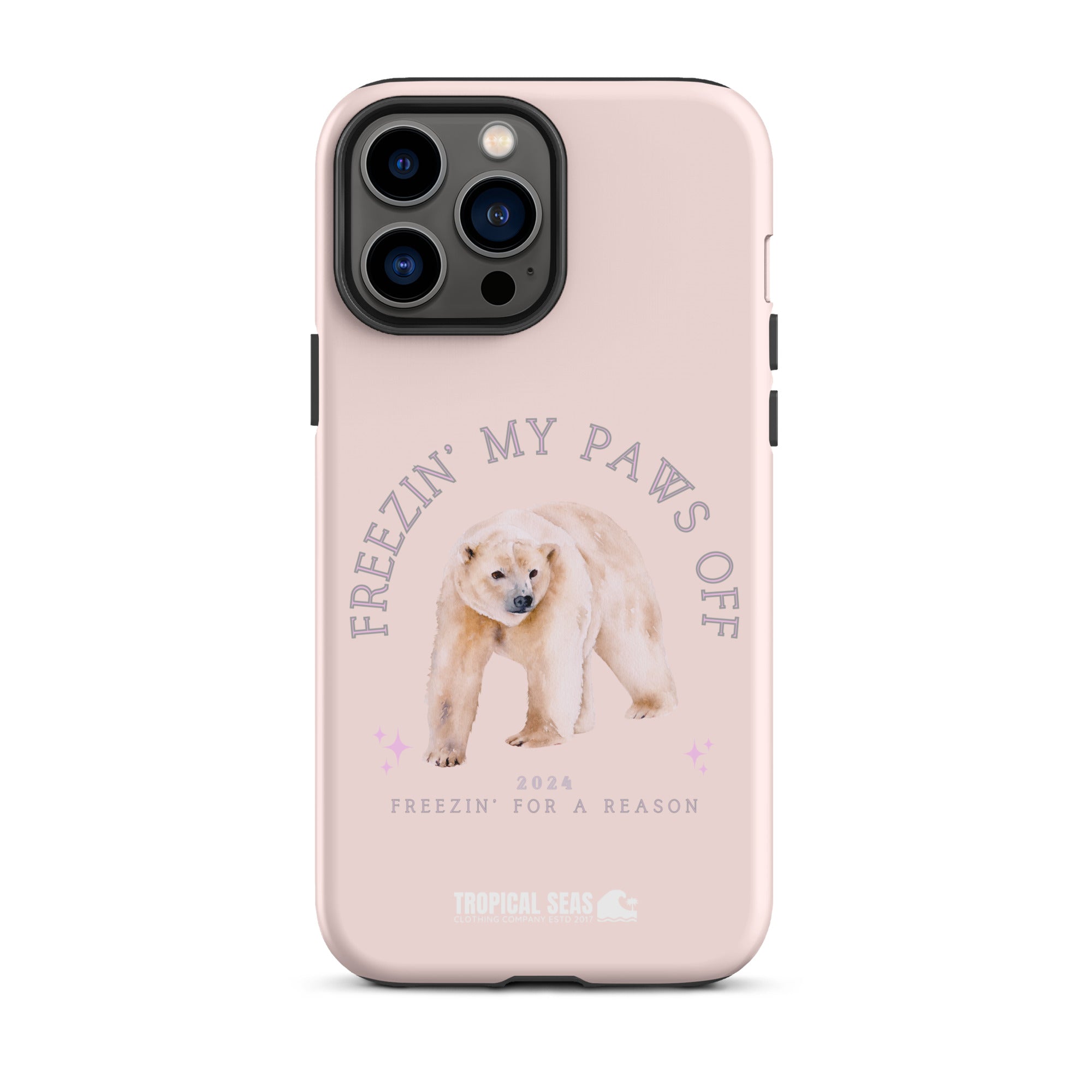 Polar Bear Freeze Tough Case for iPhone® - Aaria Tees Aaria Tees