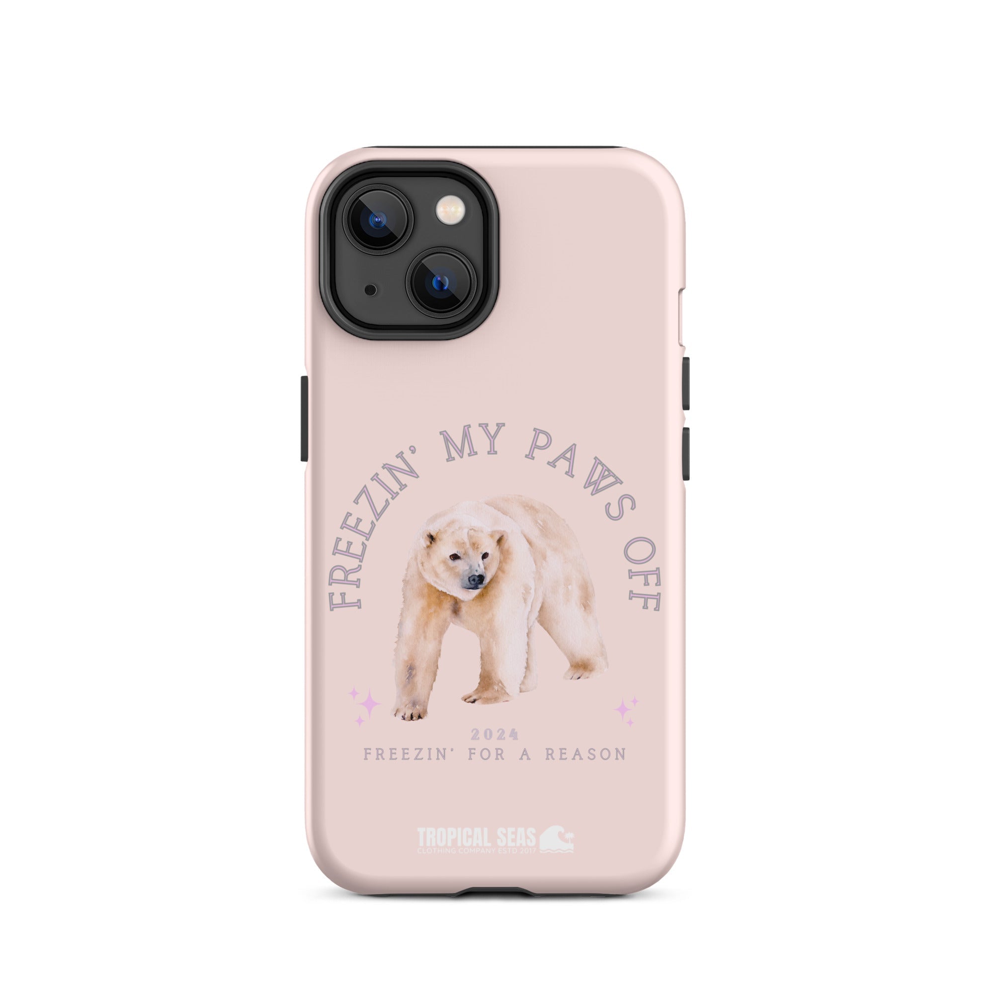 Polar Bear Freeze Tough Case for iPhone® - Aaria Tees Aaria Tees