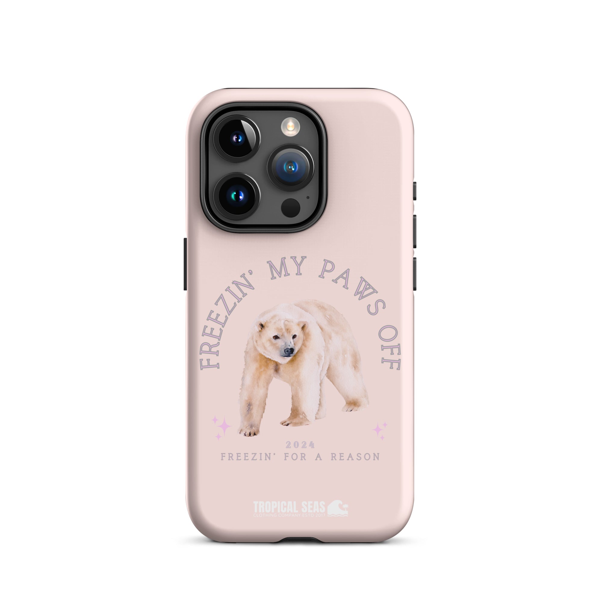 Polar Bear Freeze Tough Case for iPhone® - Aaria Tees Aaria Tees