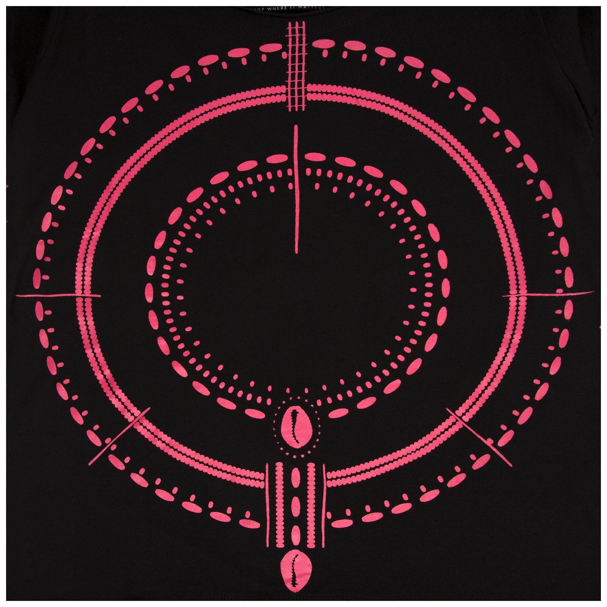 Traditional Symmetry Raw Edge Tee - Aaria Tees Aaria Tees