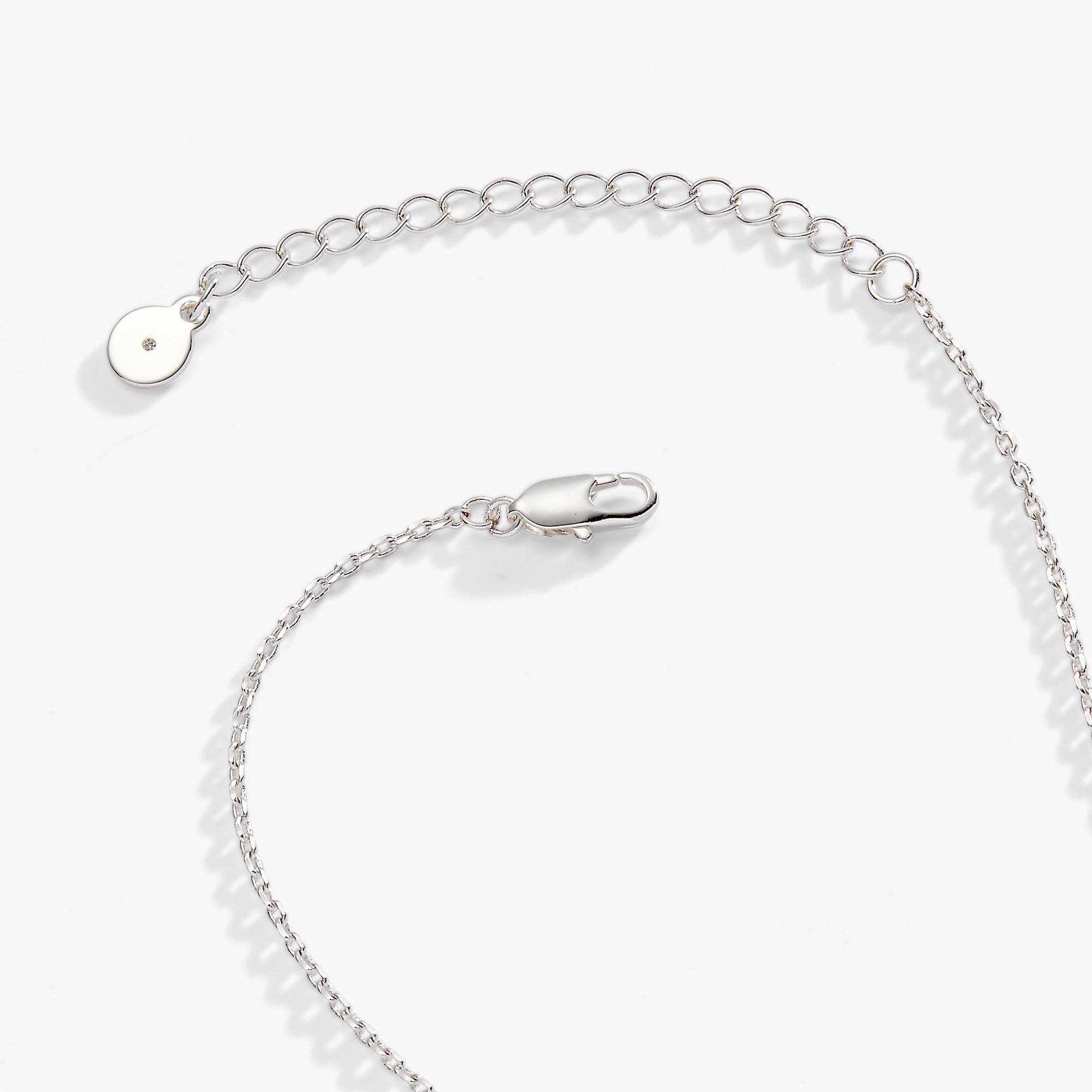 Crystal Heart Slider Necklace - Aaria Tees Aaria Tees