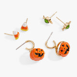 'Trick or Treat' Earring Set of 3 - Aaria Tees Aaria Tees