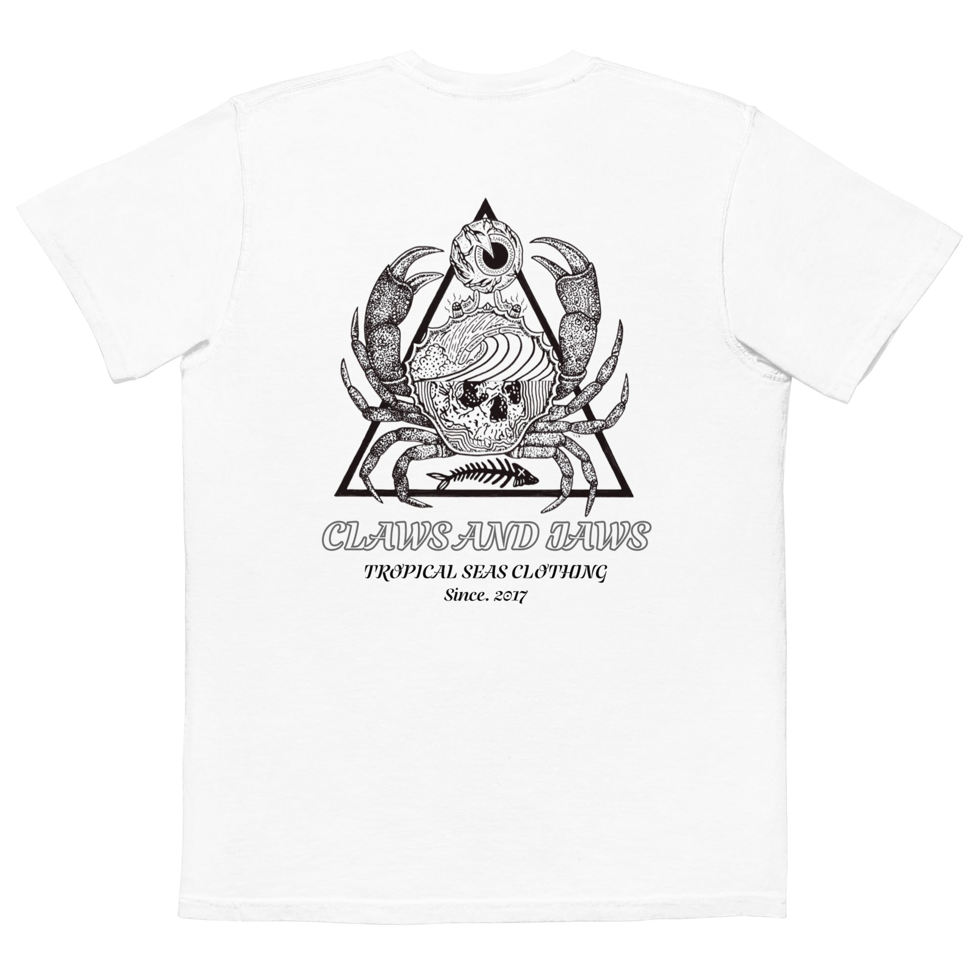 Men's Claws and Jaws Pocket T-shirt - Aaria Tees Aaria Tees