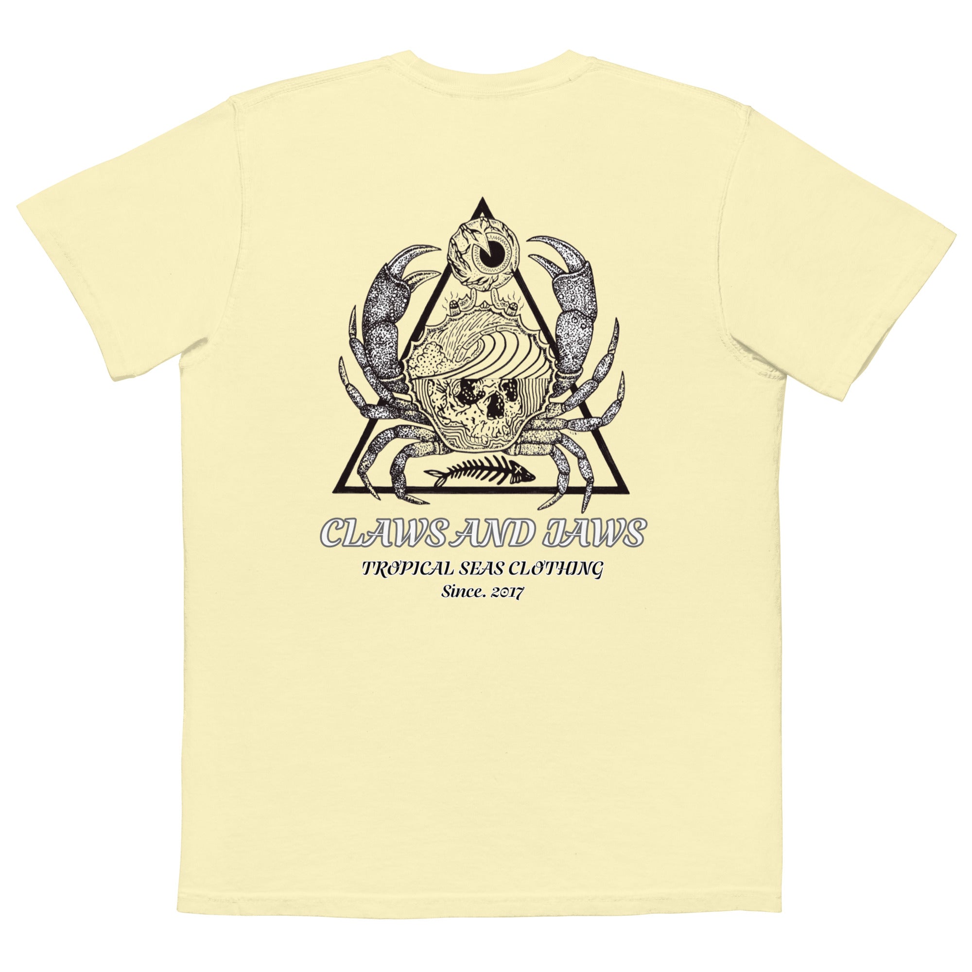 Men's Claws and Jaws Pocket T-shirt - Aaria Tees Aaria Tees
