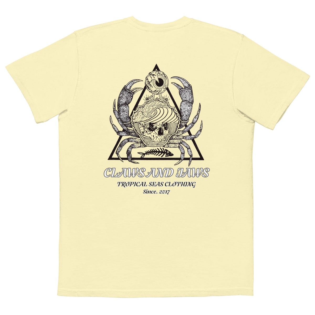 Men's Claws and Jaws Pocket T-shirt - Aaria Tees