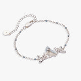 Tufted Titmouse Bird Bracelet - Aaria Tees Aaria Tees