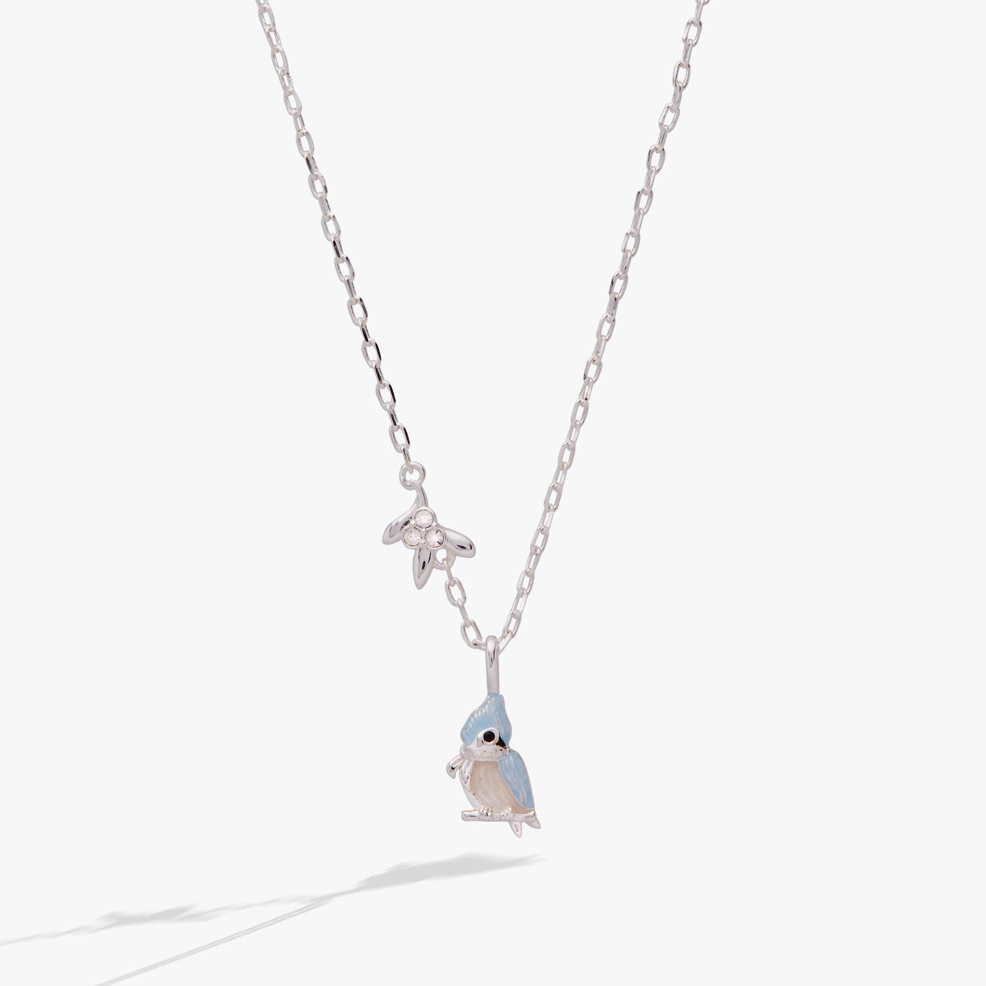 Tufted Titmouse Bird Pendant Necklace - Aaria Tees Aaria Tees