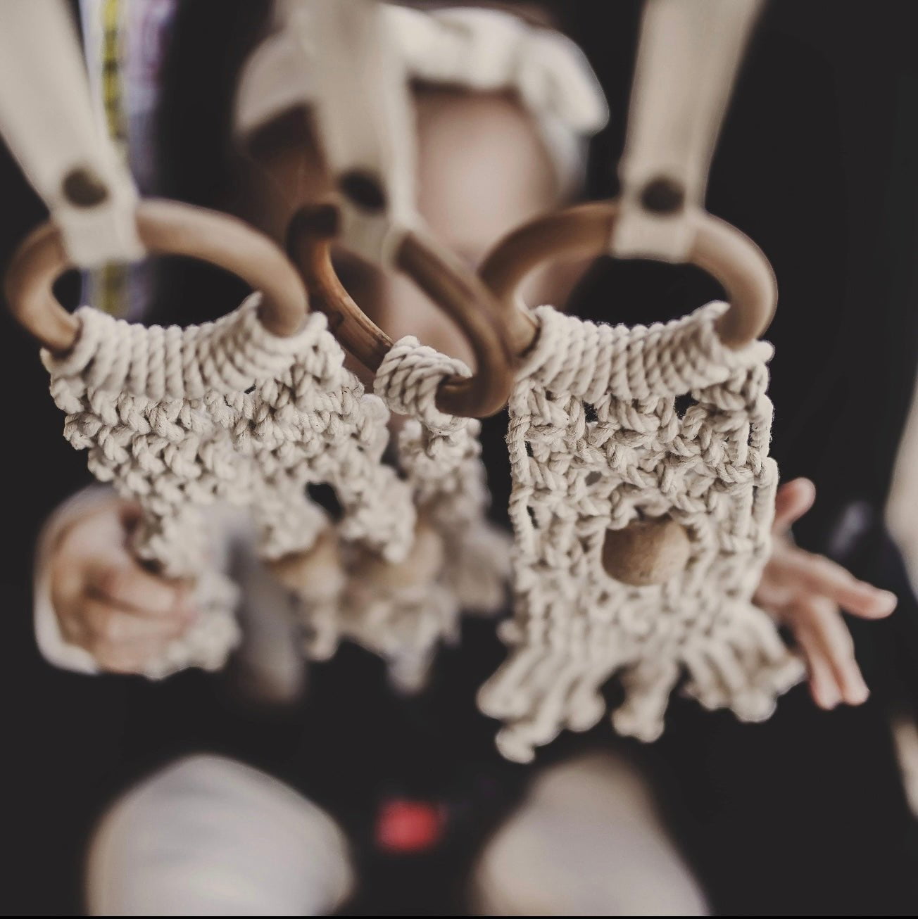 all-in-one toy | macrame 2 pc Set - Aaria Tees Aaria Tees