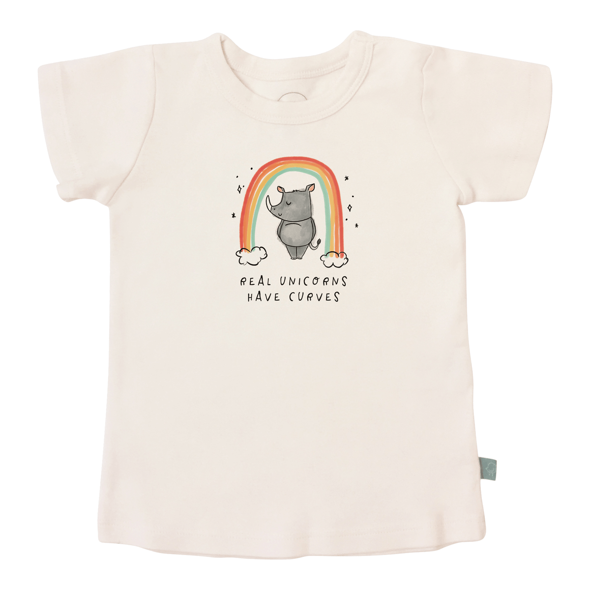 graphic tee | unicorn curves - Aaria Tees