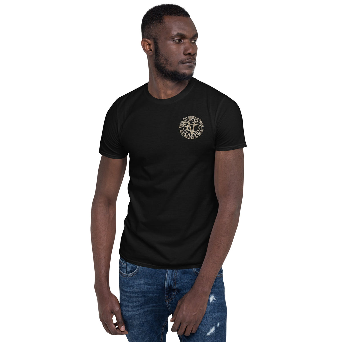 VCMCo. Built Men's Black Skull T-Shirt | Built not bought - Aaria Tees