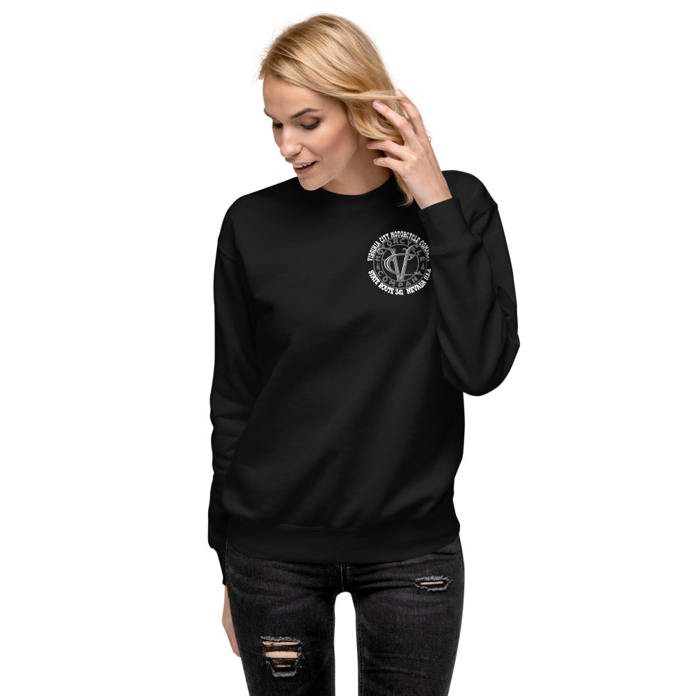 Retro Chopper Fleece Pullover - Aaria Tees Aaria Tees