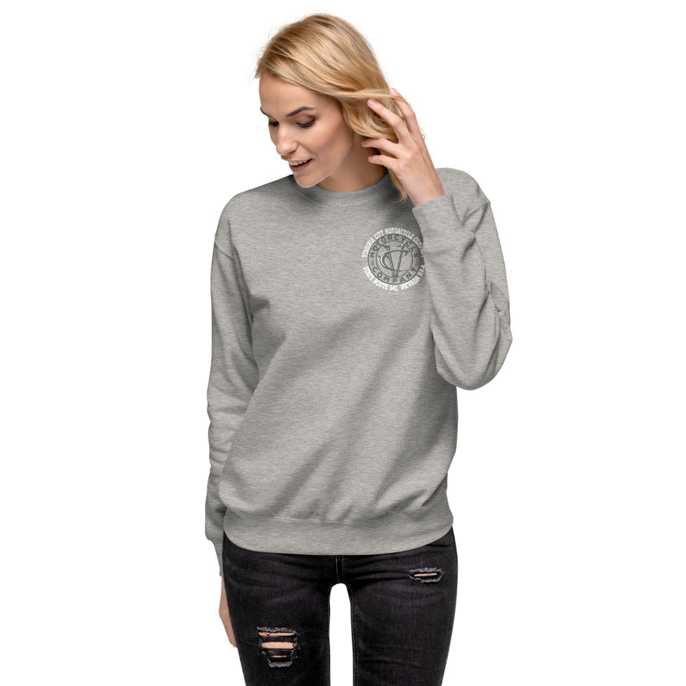 Retro Chopper Fleece Pullover - Aaria Tees Aaria Tees