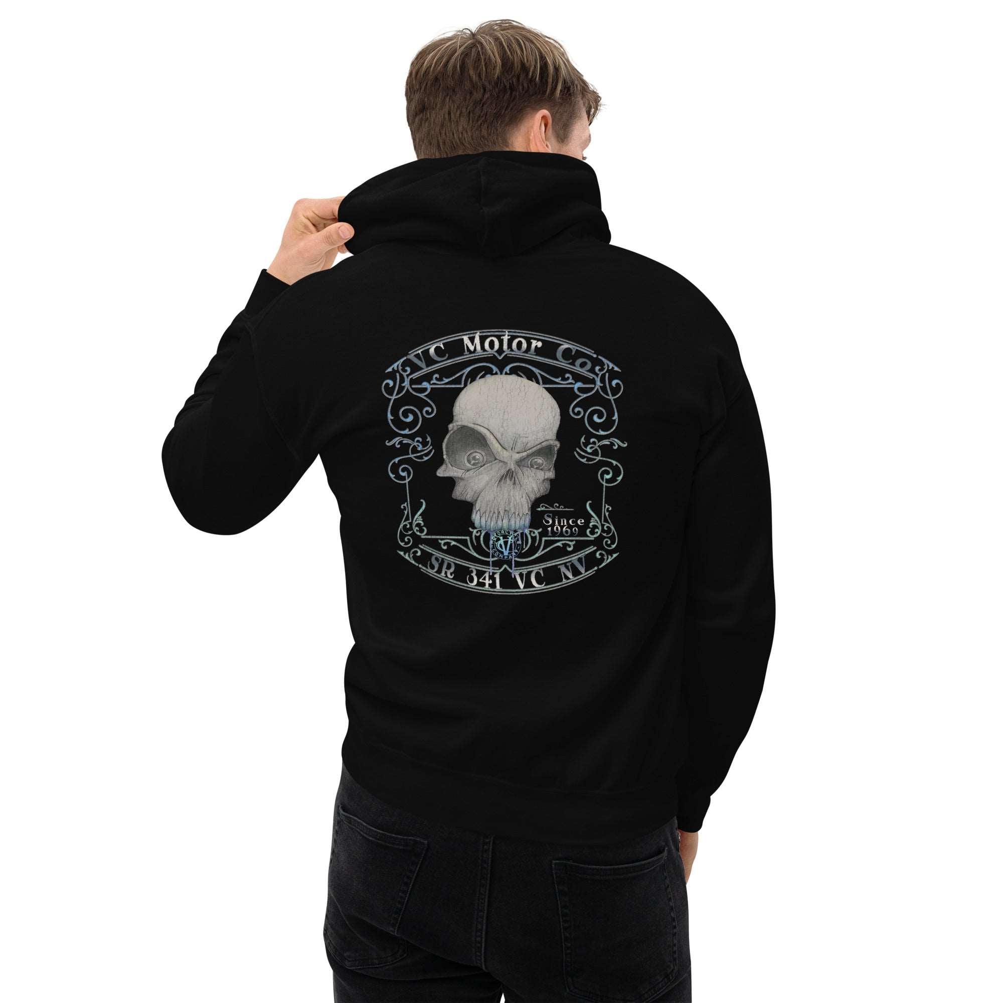 "Toxic"  Men's and Ladies Skull Hoodie - Aaria Tees Aaria Tees